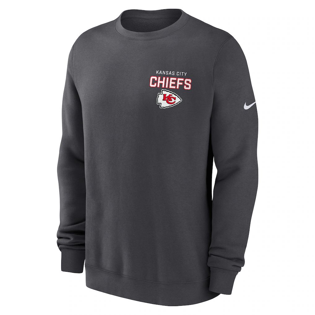 2026 NFL Kansas City Chiefs round-neck sweatshirt 01->kansas city chiefs->NFL Jersey